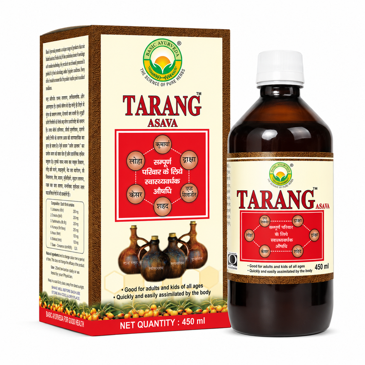 Basic Ayurveda Tarang Asava 450Ml