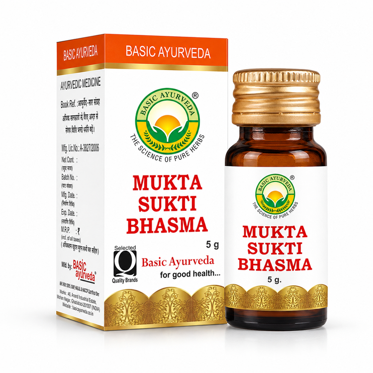 Basic Ayurveda Mukta Shukti Bhasma