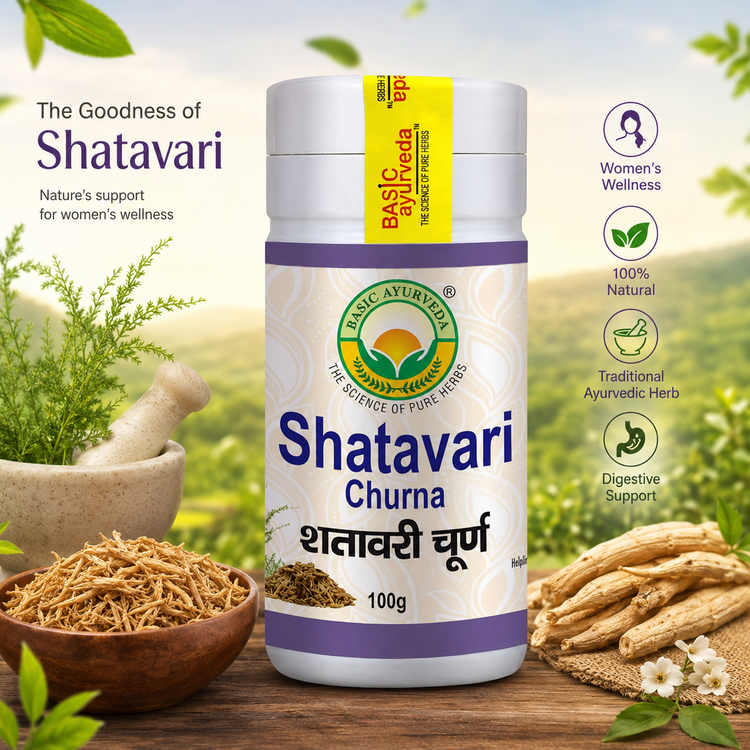 Basic Ayurveda Shatavari Churna 100 Gram