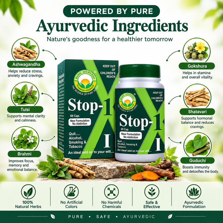 Basic Ayurveda Stop-1 60 Capsule
