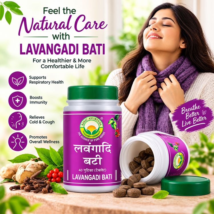 Basic Ayurveda Lavangadi Bati 40 Tablet