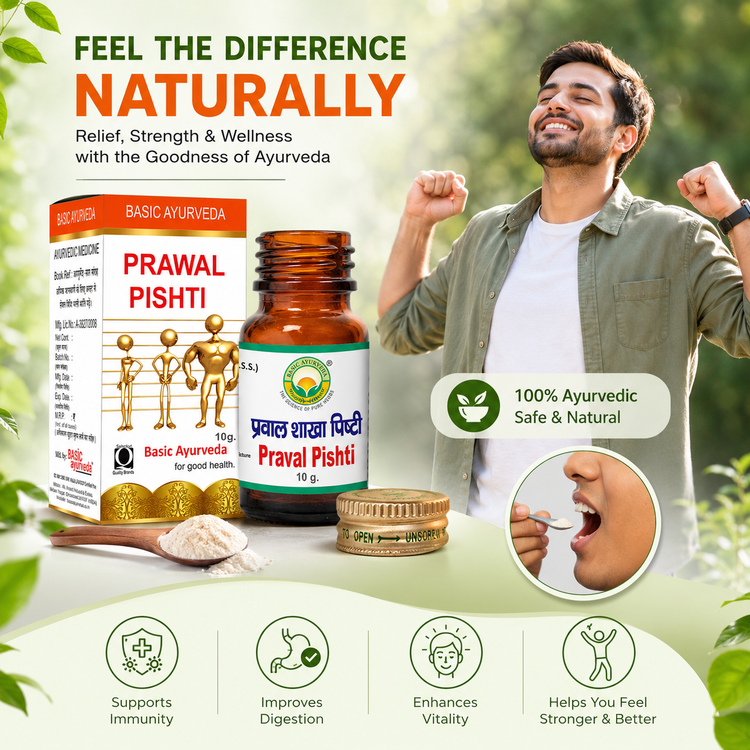 Basic Ayurveda Prawal Pishti