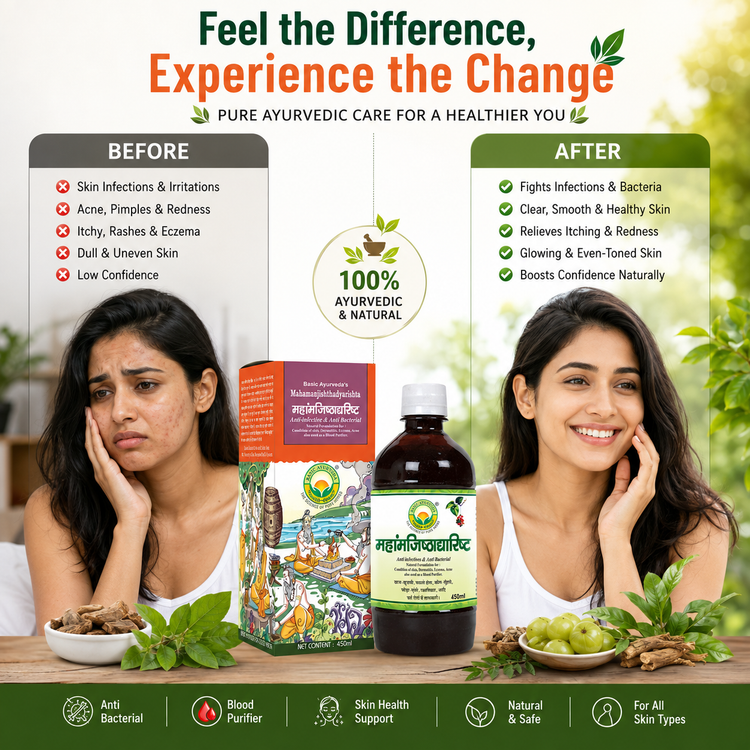 Basic Ayurveda Mahamanjishthadyarishta 450Ml