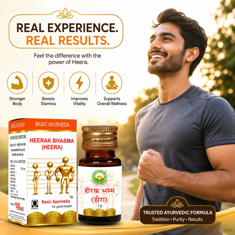 Basic Ayurveda Heerak Bhasma (Heera)