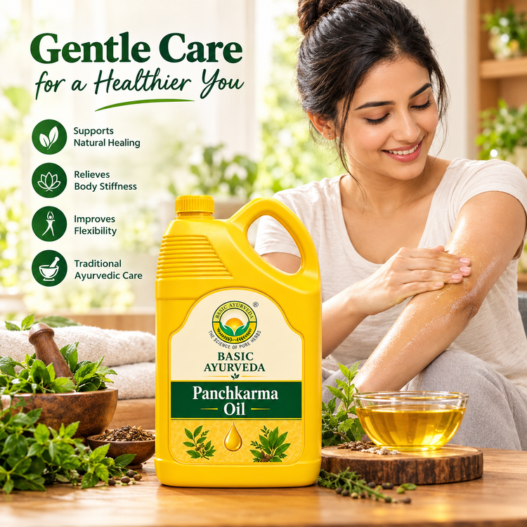 Basic Ayurveda Gandharv Hastadi Taila Ayurvedic Herbal Massage Oil for Abdominal Massage, Digestive Comfort Support, Relief from Gas, Indigestion & Constipation – Traditional Ayurvedic Oil for Vata Balance – External Use Only