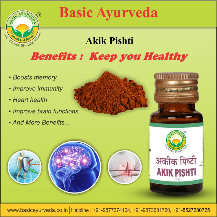 Basic Ayurveda Akik Pishti