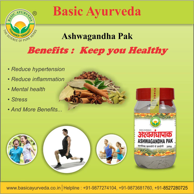 Basic Ayurveda Ashwagandha Pak