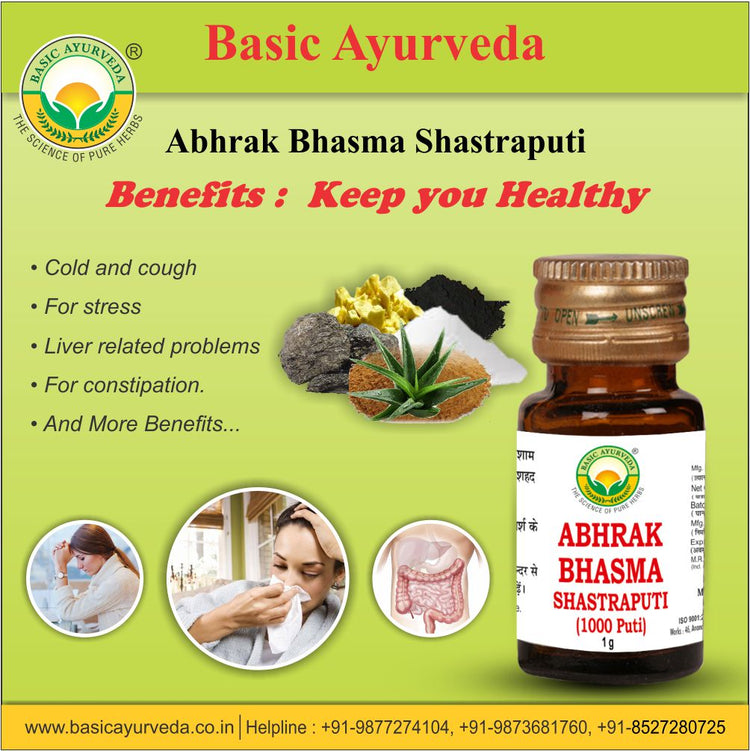 Basic Ayurveda Abhrak Bhasma Shastraputi