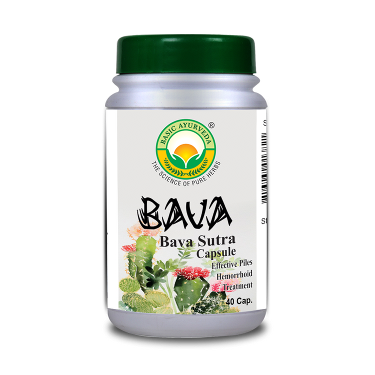 Basic Ayurveda Bava Sutra 40 Capsule