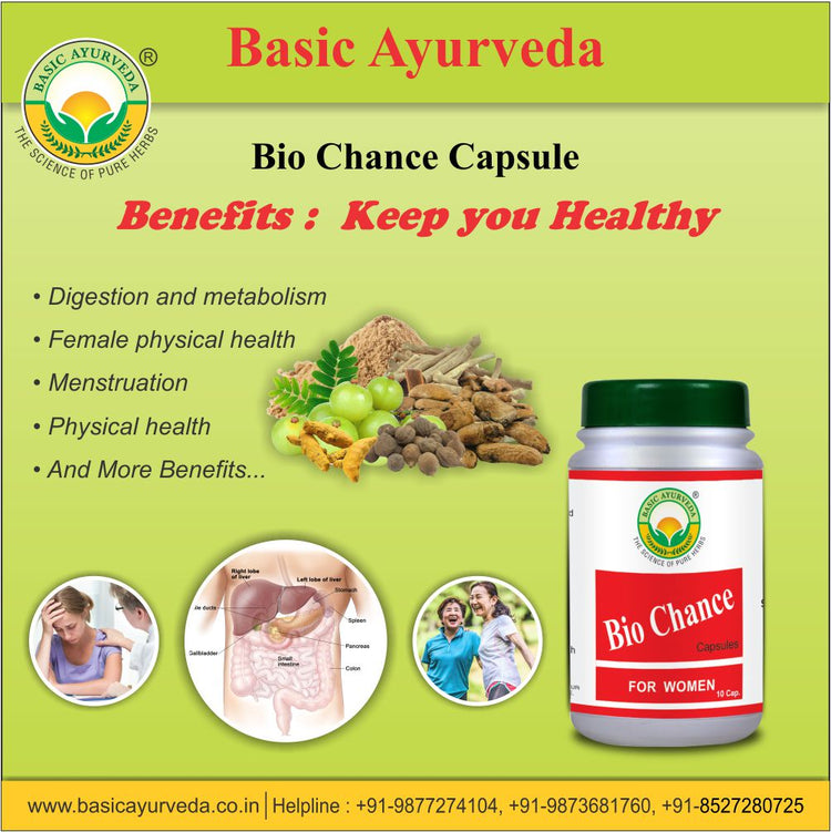Basic Ayurveda Bio Chance 10 Capsule