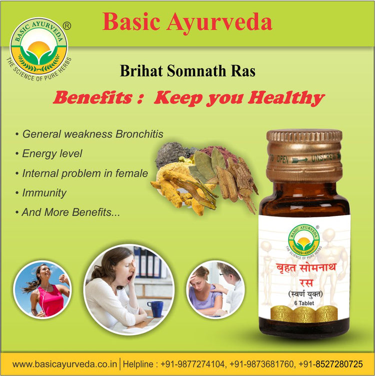 Basic Ayurveda Brihat Somnath Ras