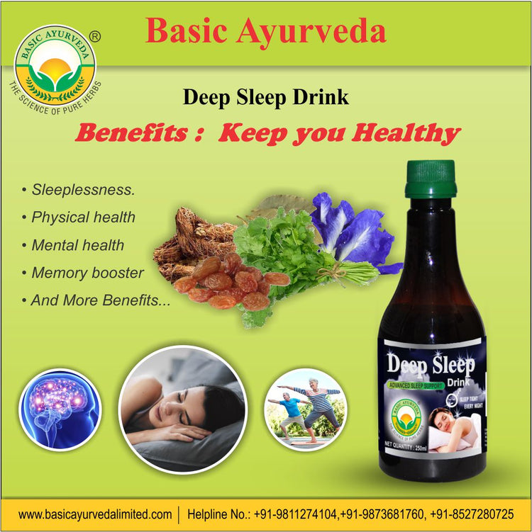 Basic Ayurveda Deep Sleep Drink 250 Ml