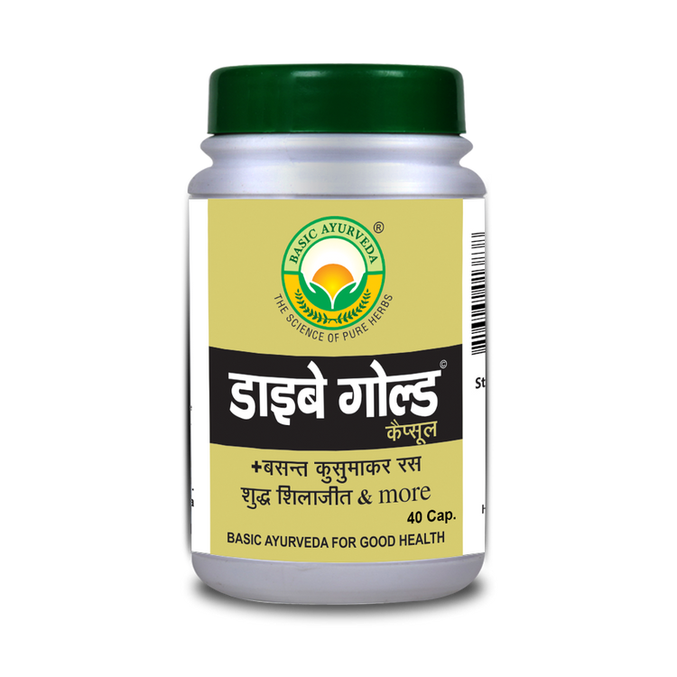 Basic Ayurveda Diabe Gold 40 Capsule