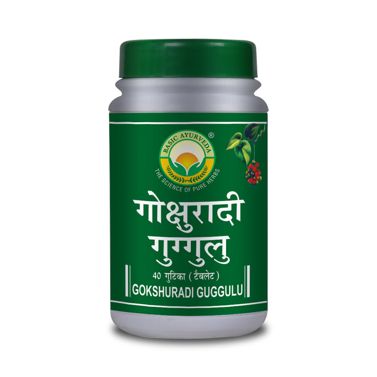 Basic Ayurveda Gokshuradi Guggulu 40 Tablet