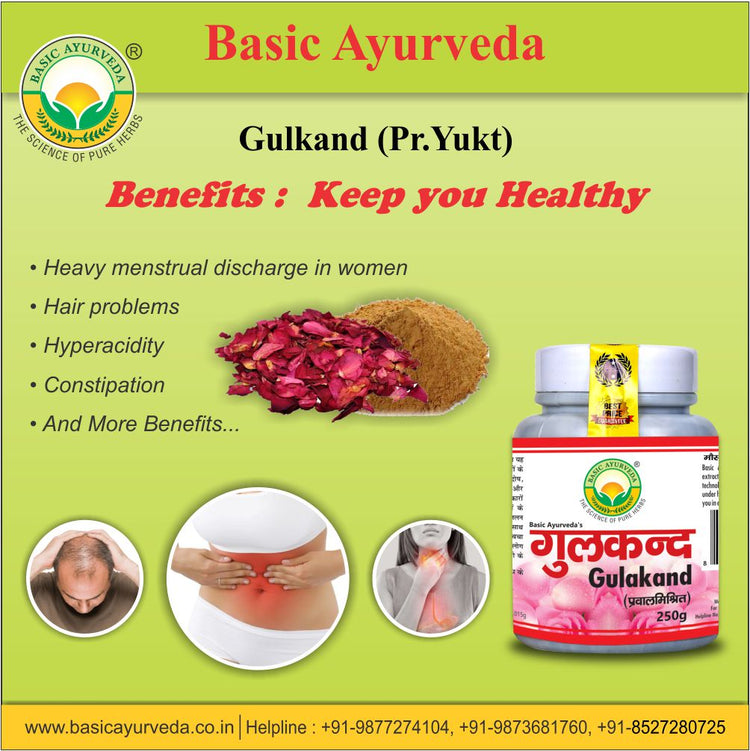 Basic Ayurveda Gulkand (Pr.Yukt)