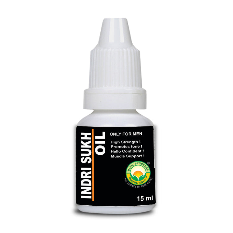 Basic Ayurveda Indri Sukh Oil 15 Ml