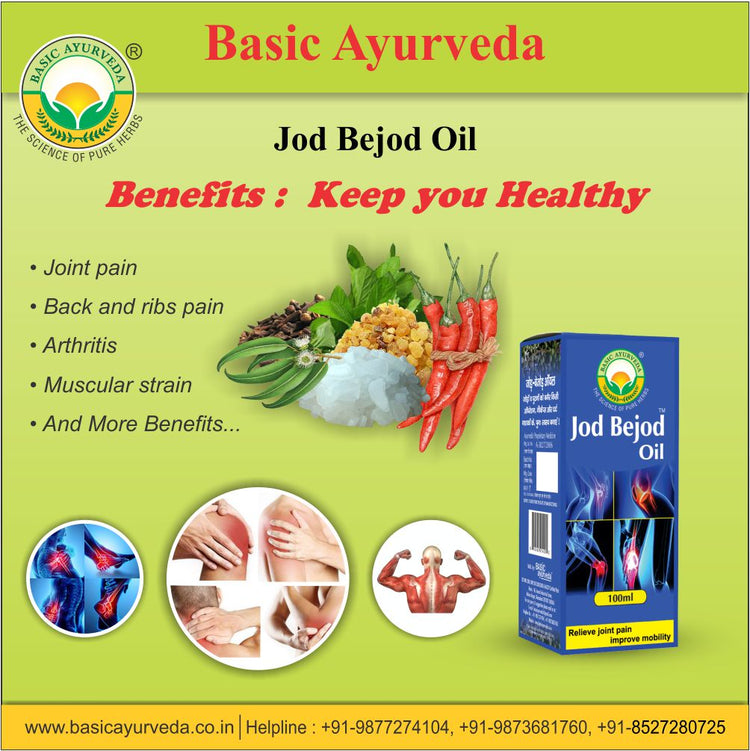 Basic Ayurveda Jod Bejod Oil 100 Ml