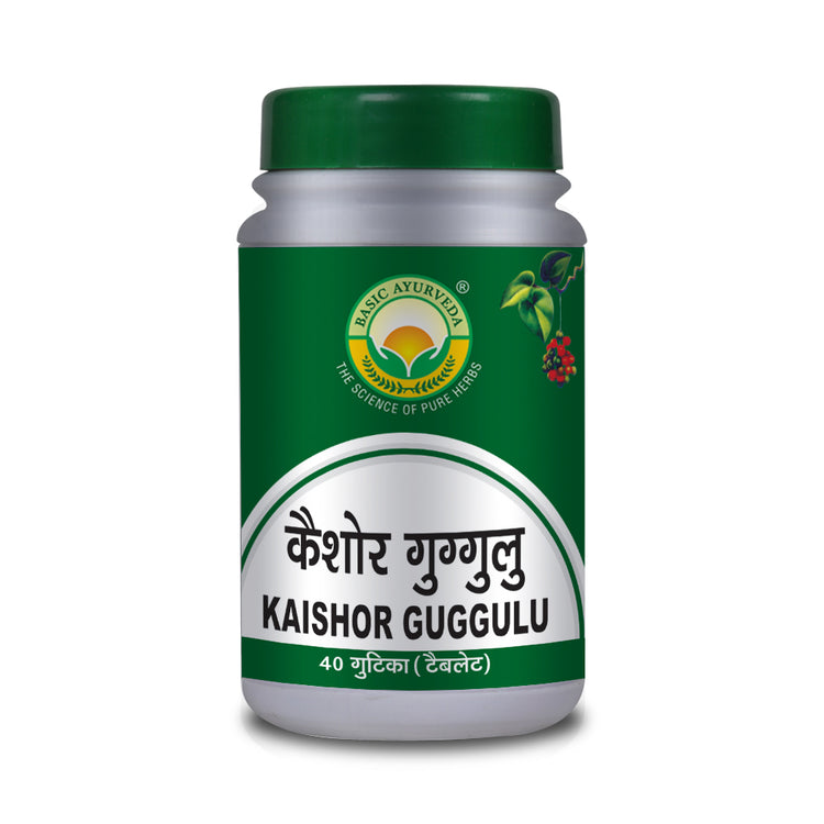 Basic Ayurveda Kaishor Guggulu 40 Tablet