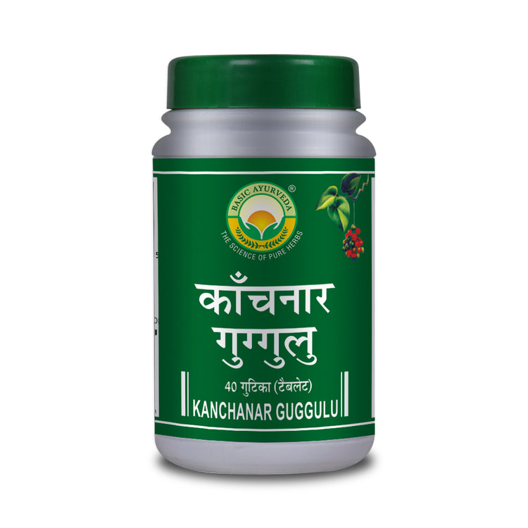 Basic Ayurveda Kanchanar Guggulu 40 Tablet
