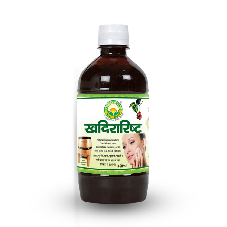 Basic Ayurveda Khadirarishta 450Ml