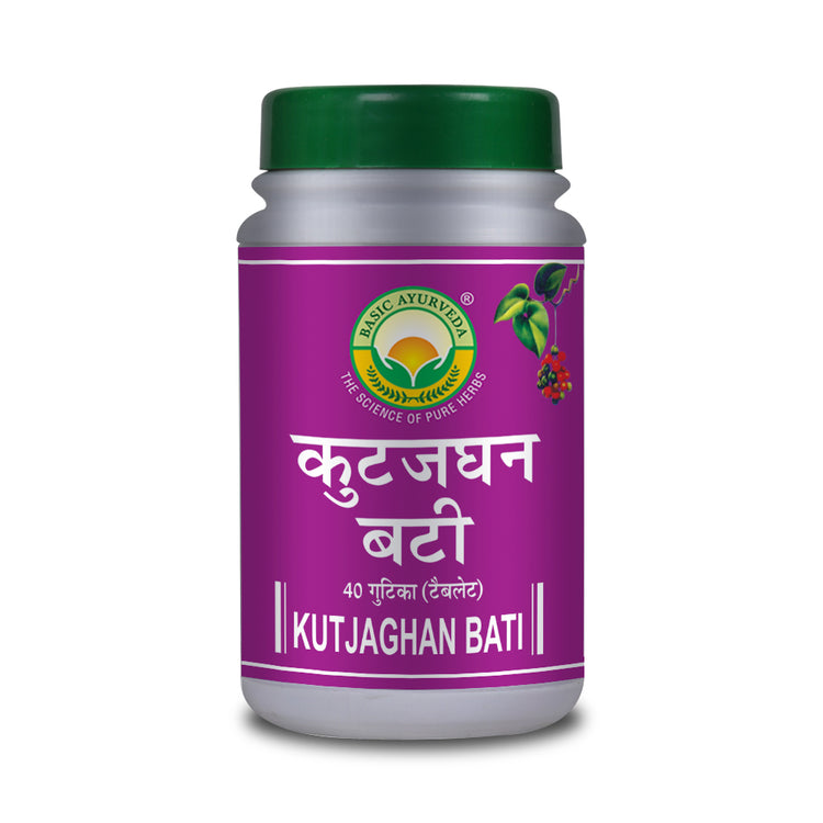 Basic Ayurveda Kutjaghan Bati 40 Tablet