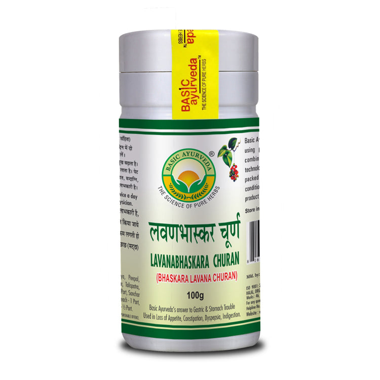 Basic Ayurveda Lavanbhaskar Churna 100 Gram