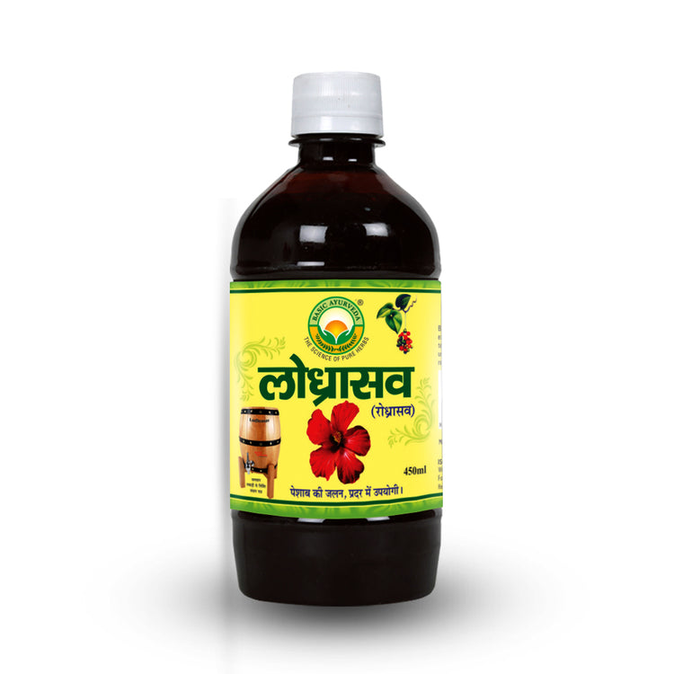 Basic Ayurveda Lodhrasava 450Ml