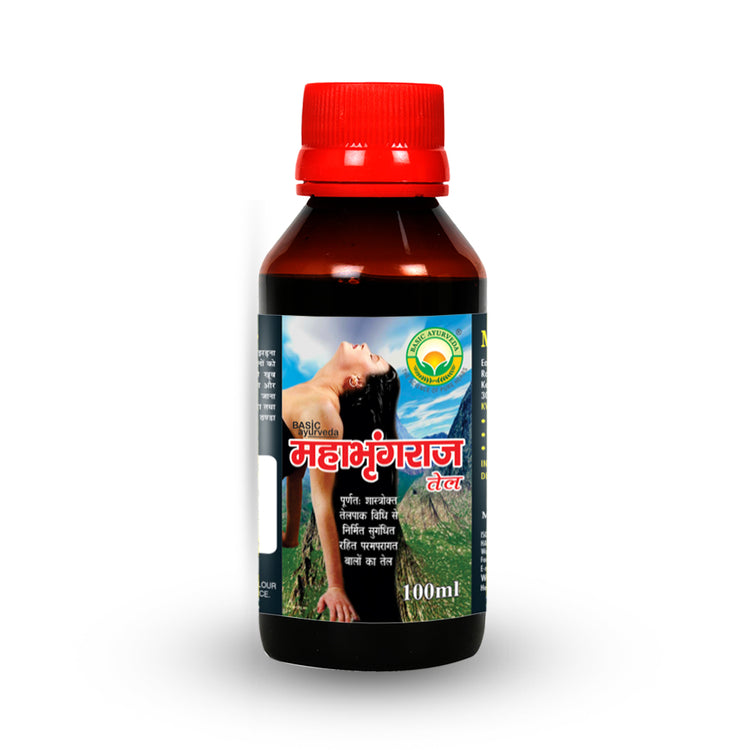 Basic Ayurveda Maha Bhringraj Tel 100 Ml