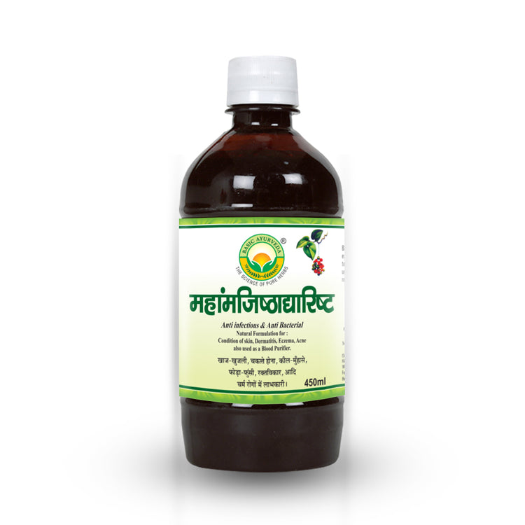 Basic Ayurveda Mahamanjishthadyarishta 450Ml