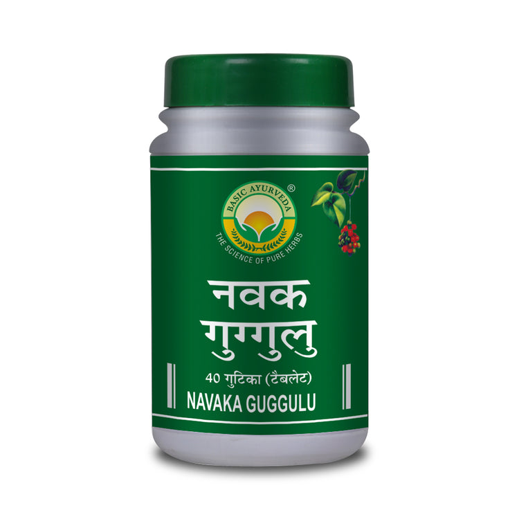 Basic Ayurveda Navaka Guggulu 40 Tablet