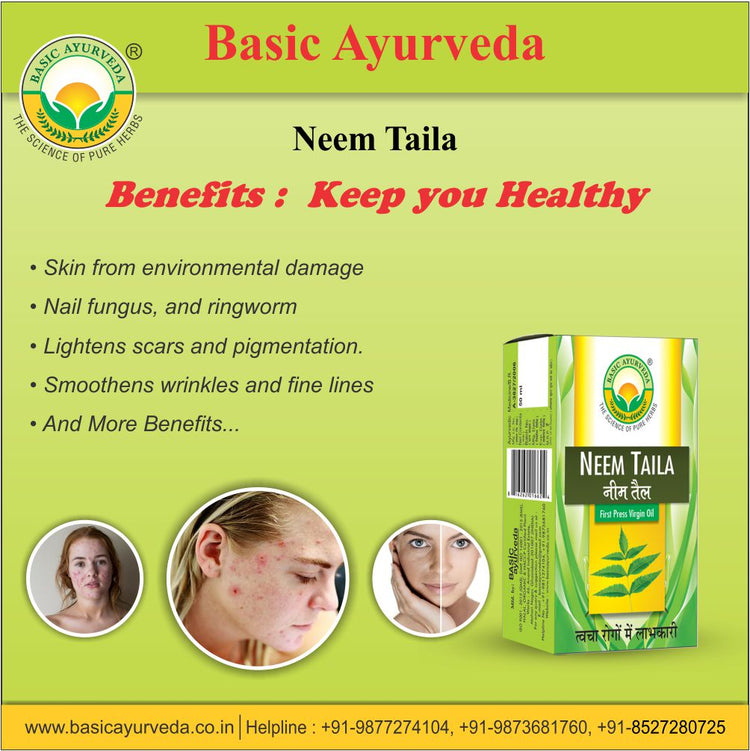 Basic Ayurveda Neem Taila 50 Ml