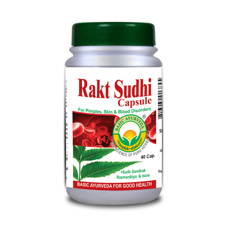 Basic Ayurveda Rakt Sudhi 40 Capsule