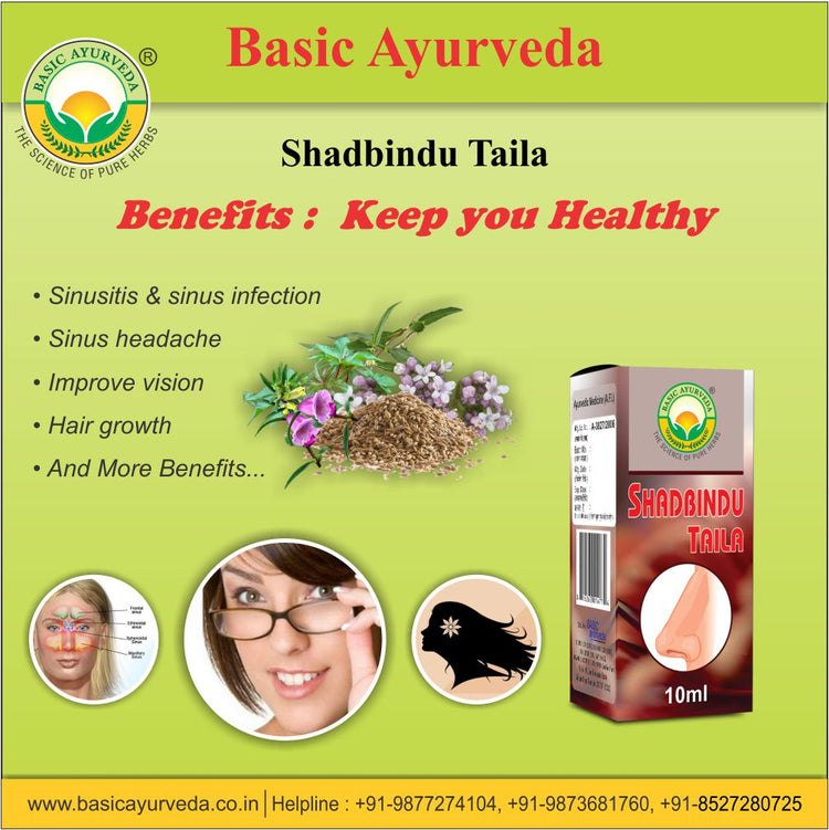 Basic Ayurveda Shadbindu Taila 10 Ml