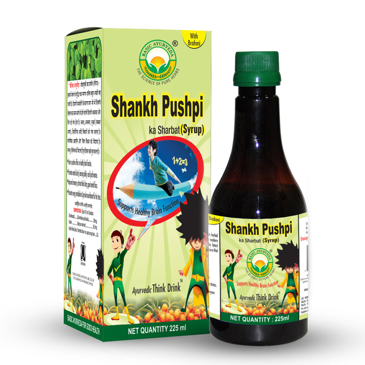 Basic Ayurveda Shankhpushpi Ka Sharbat Syrup