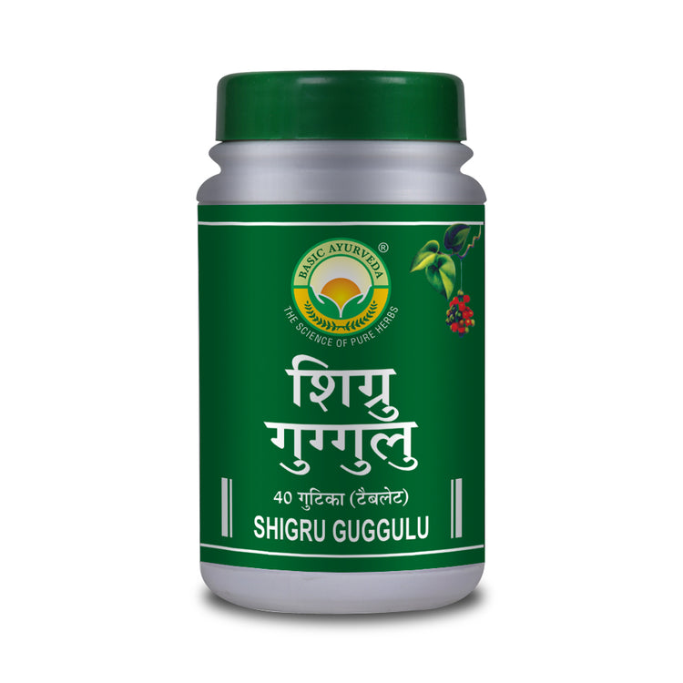 Basic Ayurveda Shigru Guggulu 40 Tablet