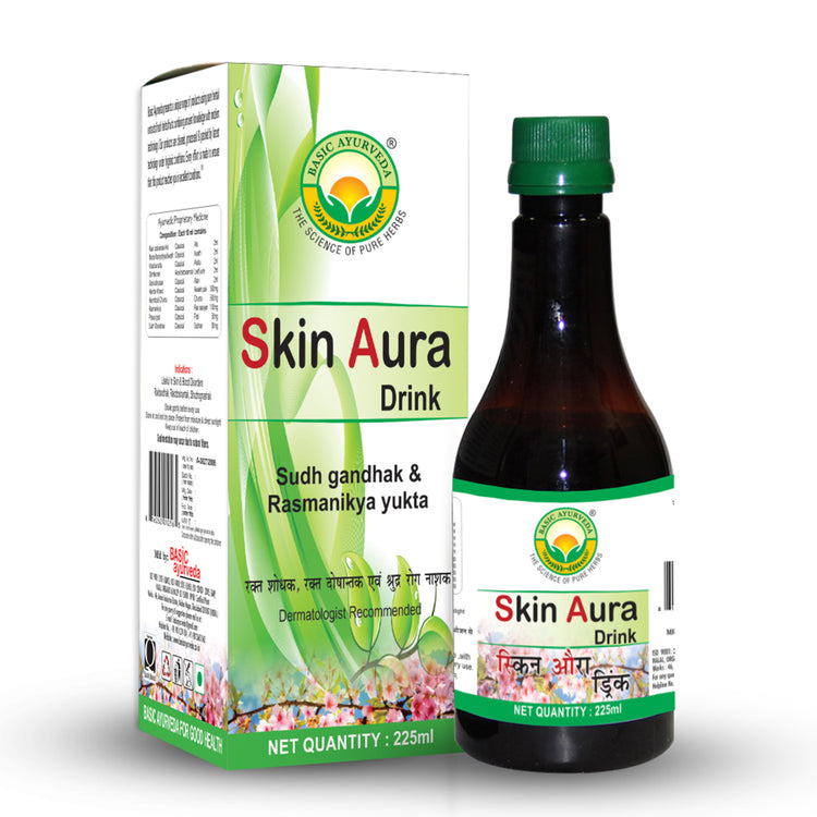Basic Ayurveda Skin Aura Drink Sudh Gandhak & Rasmanikya Yukta