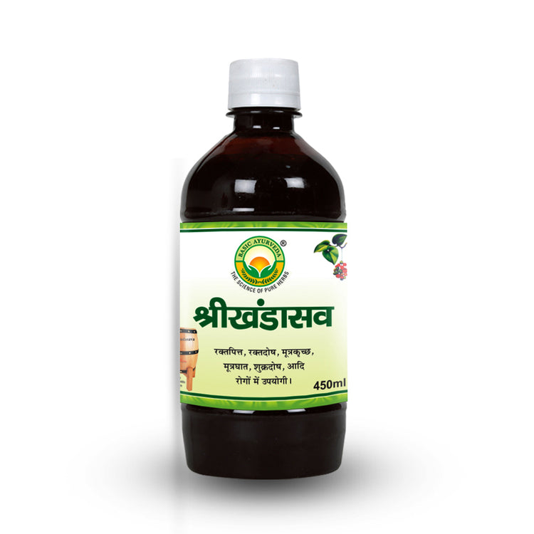 Basic Ayurveda Srikhandasava 450Ml