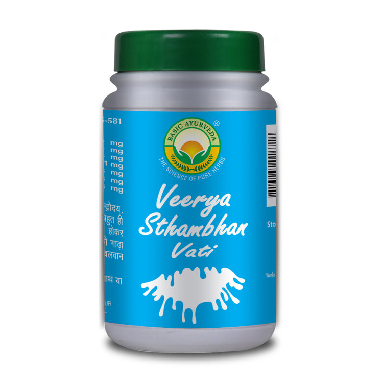 Basic Ayurveda Veerya Stambhan Vati 40 Tablet