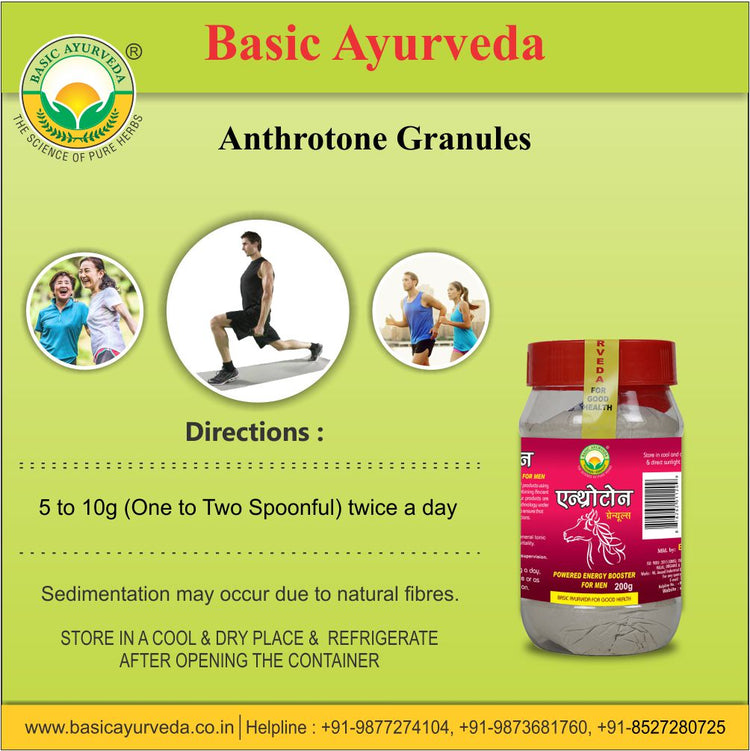 Basic Ayurveda Anthrotone Granules