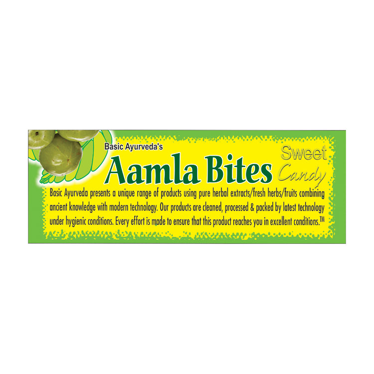 Basic Ayurveda Amla Bite (Gooseberry) Sweet Candy 250 Gram | Helps in boosting immunity | Regulates cholesterol level and reduces the risk of heart diseases | Improves digestion and metabolism | Controls blood sugar level and is beneficial for diabetes.
