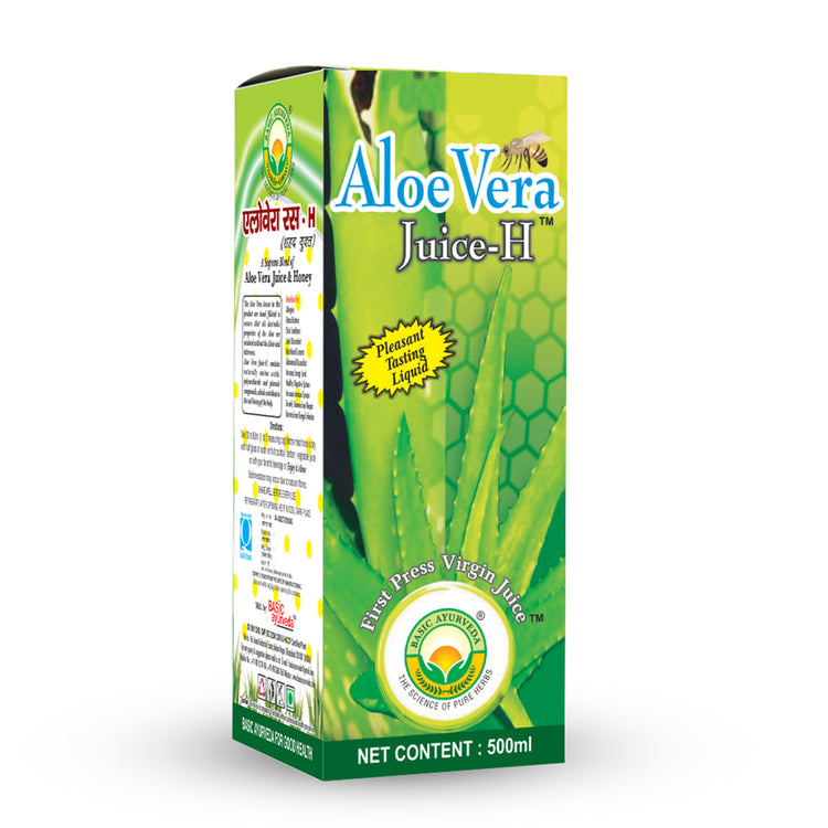 Basic Ayurveda Aloe Vera Juice (With Honey) |  Herbal Juice | Improves Eye Health | Increases Energy Naturally | Improves Immunity | Helps to Detoxify the Body | Improve Skin Health.