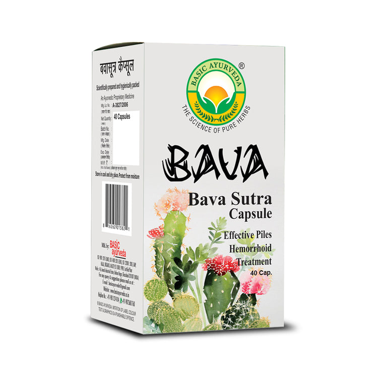 Basic Ayurveda Bava Sutra 40 Capsule