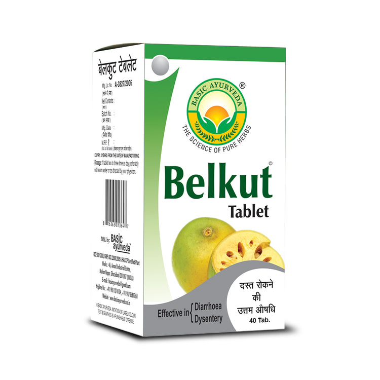 Basic Ayurveda Belkut Tablet 40 Tablet.