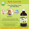 Basic Ayurveda Grass Meal (Wheat Grass) Juice (With Honey)  | Reduces Weakness | Activate your Digestive System | Clean & Detoxify the Blood | Improvement in Sleeping Pattern | Make your Skin Fresh and Shiny.