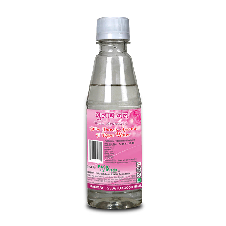 Basic Ayurveda Gulab Ark/Rose Aroma Water 200Ml