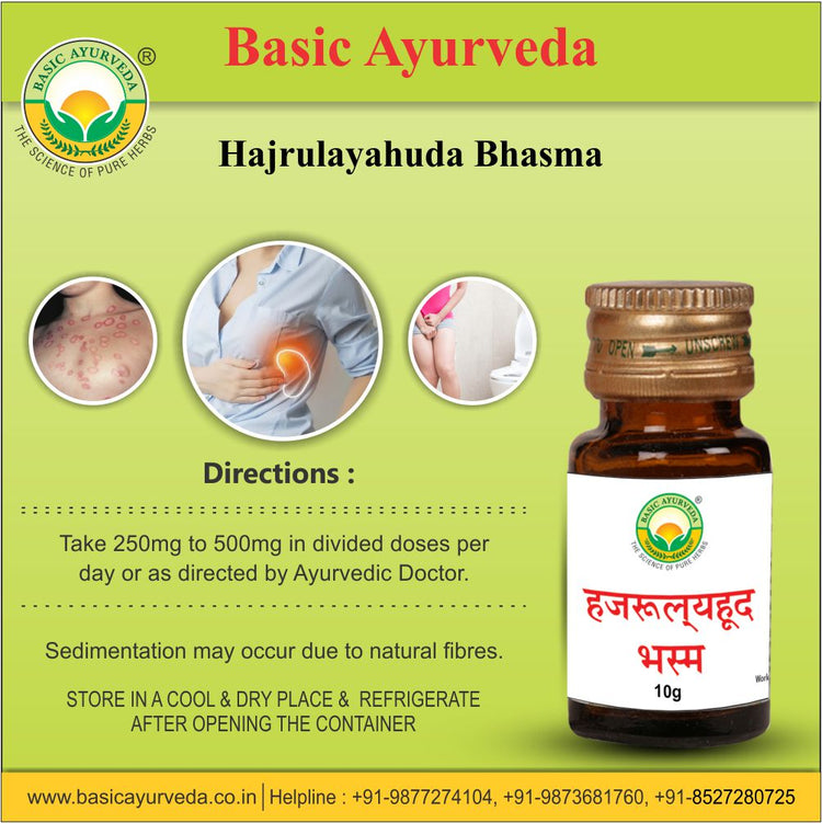 Basic Ayurveda Hajrulayahuda Bhasma