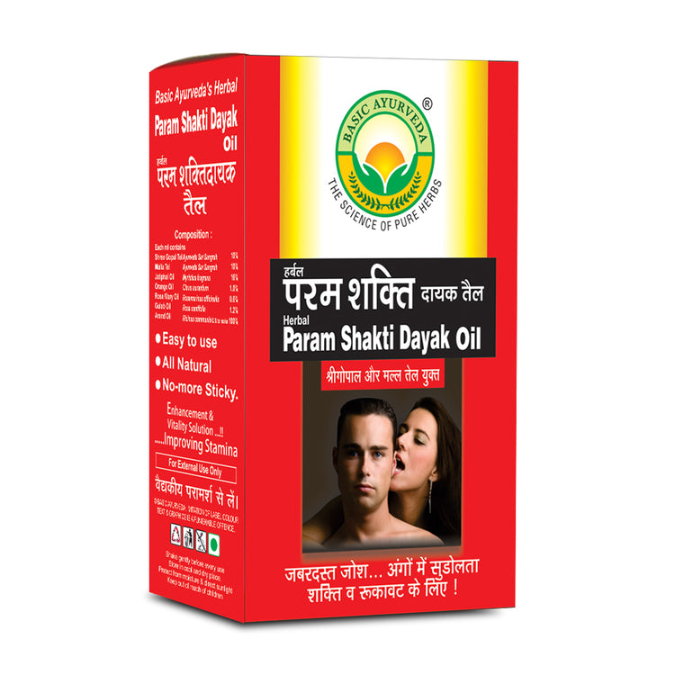 Basic Ayurveda Herbal Param shakti Dayak Oil 15 Ml