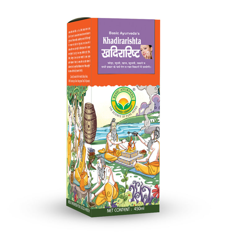 Basic Ayurveda Khadirarishta 450Ml