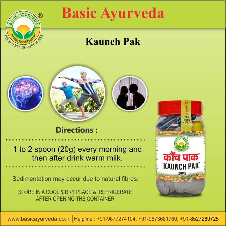 Basic Ayurveda Kaunch Pak 200 Gram