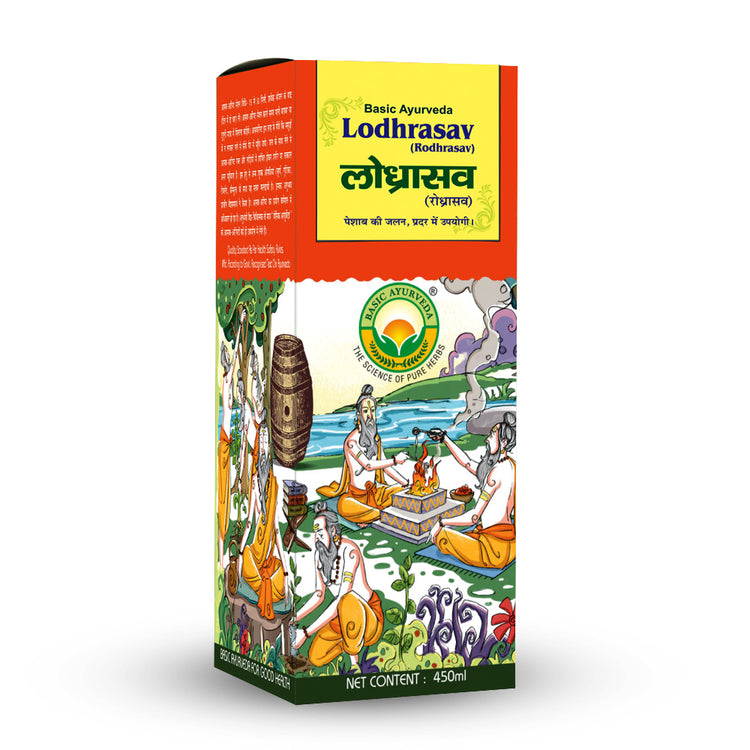 Basic Ayurveda Lodhrasava 450Ml